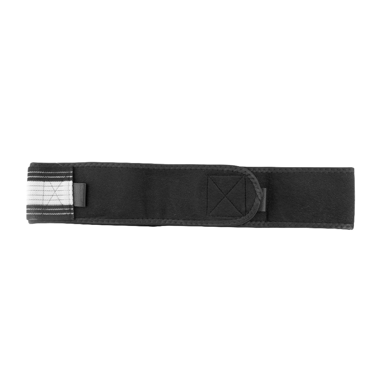 Flat-lay image of the back support belt, highlighting its full design and structure for effective lumbar and lower back support.